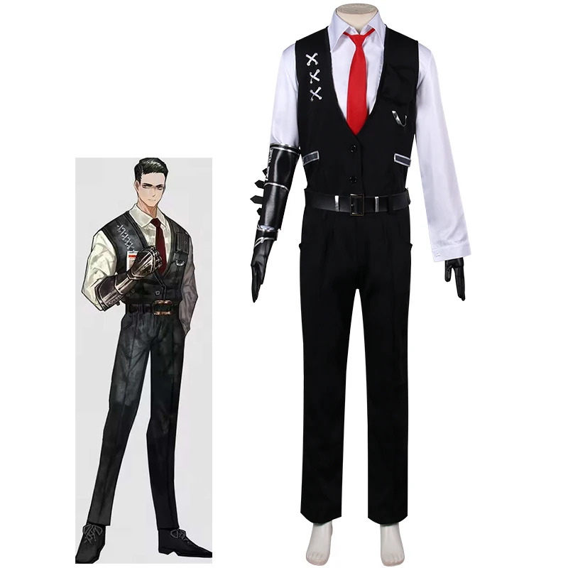 Cosplay Prop Business - Kostum Cosplay Game Limbus Company Meursault