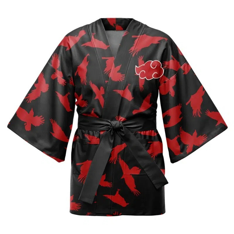 Cosplay Flame Prop - Tren Mode 2026 Kimono Cetak Api