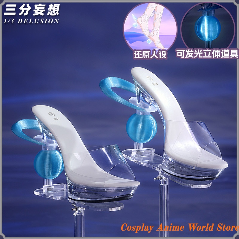 Cosplay Prop Making - Sepatu Cosplay Genshin Impact Damselette Columbina