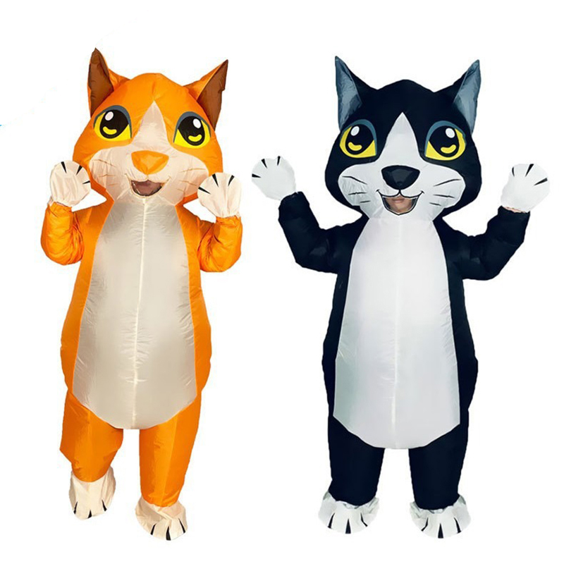 Cosplay Prop Business - Kostum Halloween Prank Inflatable Suit Kucing