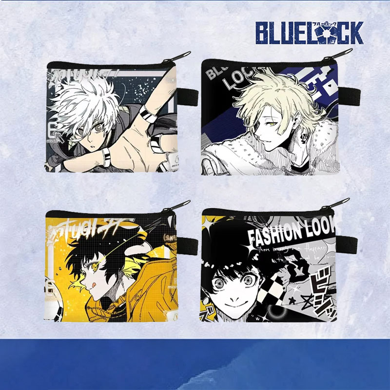 Cosplay Prop Blueprints - Dompet Koin Cetak Anime Blue Lock