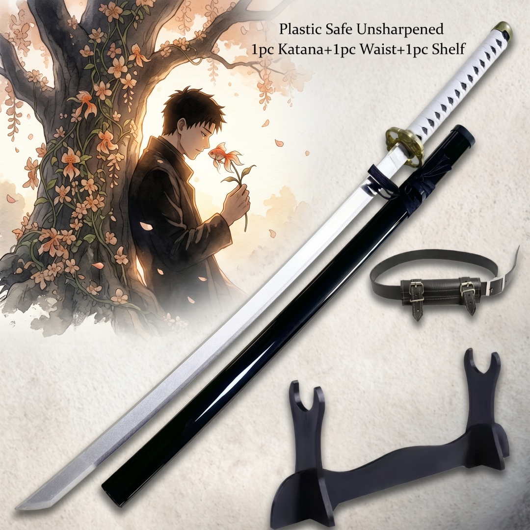 Cosplay Prop Katana - Katana Kagurabachi 40 inci dengan Set