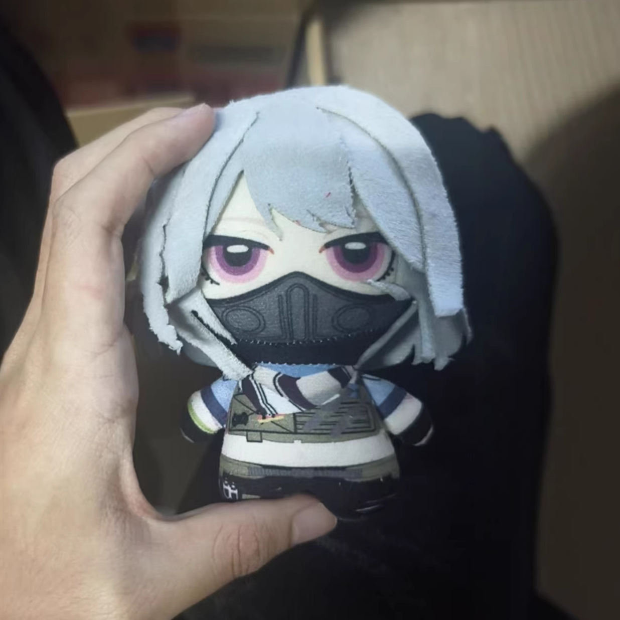 Cosplay Plushie Prop - Boneka Plush Delta Hackclaw 10cm, Boneka