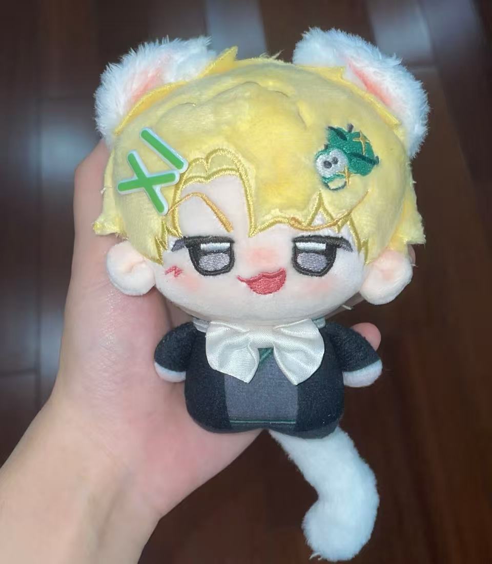 Cosplay Plushie Prop - Boneka Plushie Anime Draco Malfoy 10cm,