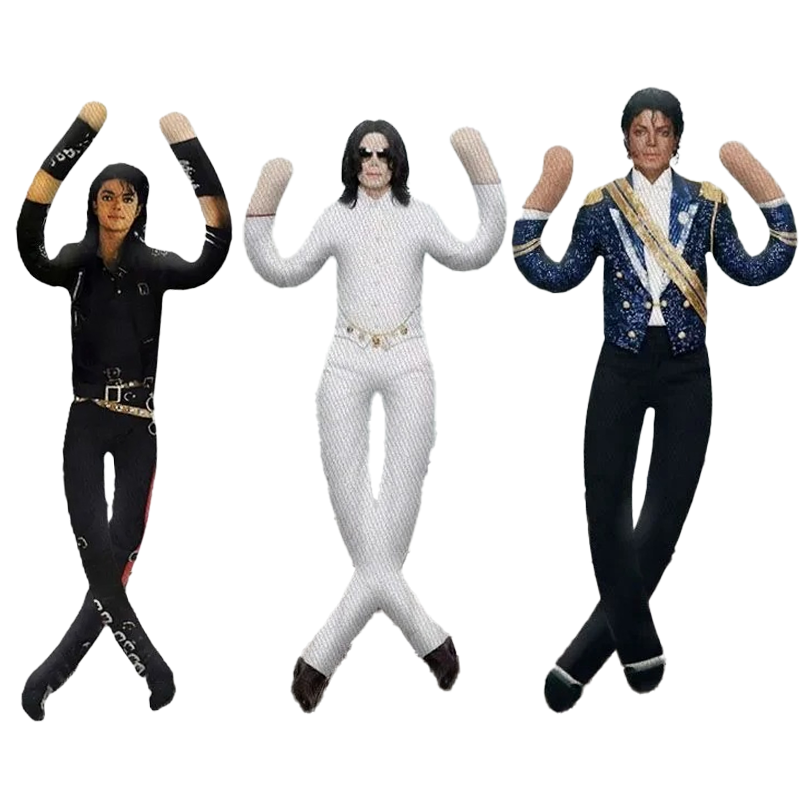 Cosplay Plushie Prop - Boneka Plushie Michael Jackson Abstrak dengan