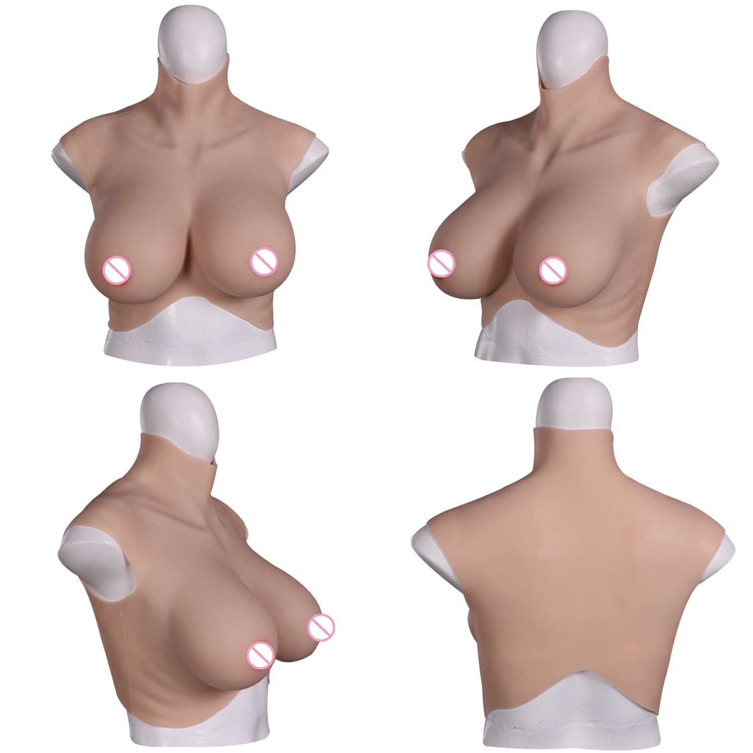 Cosplay Prop Filler - Payudara Palsu untuk Pria Pengisi Silikon