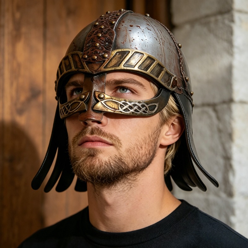 Cosplay Props Eva Foam - Helm Viking Baru 2026, Properti Pertunjukan
