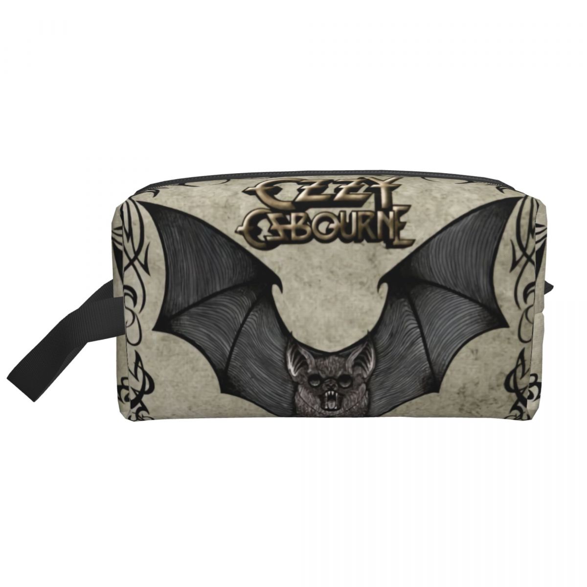 Aerith Cosplay Prop - Tas kosmetik perjalanan Ozzy Osbourne kustom