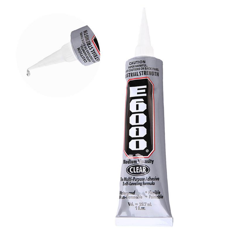 Contact Cement Glue - E6000 perekat reparasi ponsel kontak Bening,
