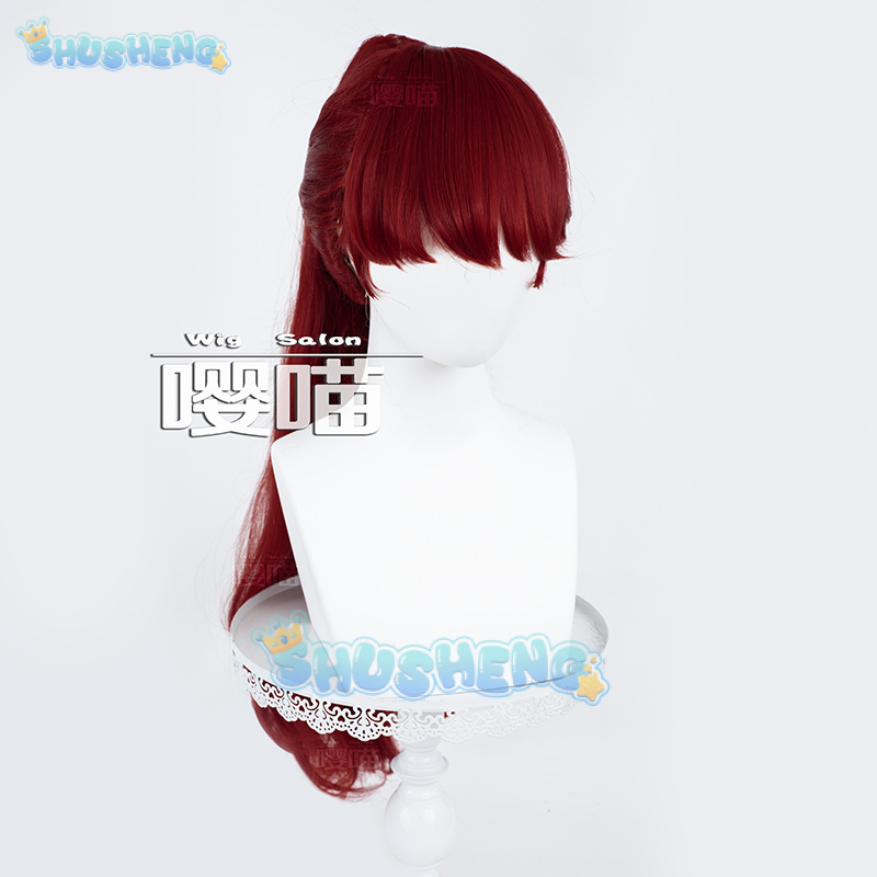 Wig Cosplay Anime P5 Persona K - Cosplay Props ulasan dan harga