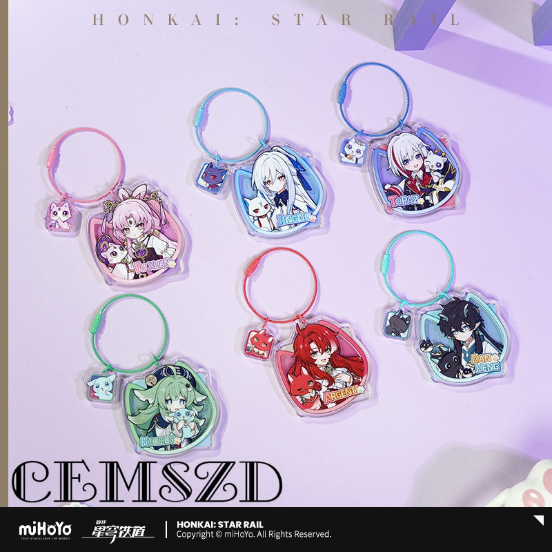 [Asli] Gantungan Kunci Akrilik - Anaxa Cosplay Prop ulasan dan harga