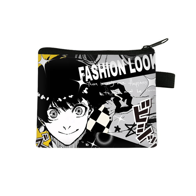 Dompet Koin Cetak Anime Blue L - Cosplay Prop Blueprints ulasan dan harga