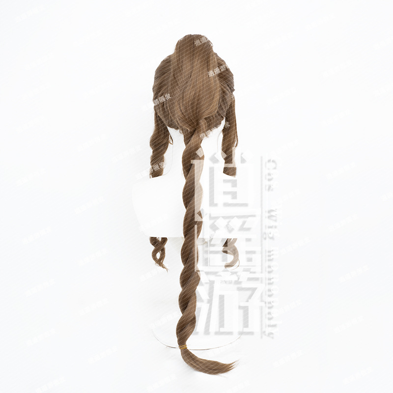 Wig Cosplay Final Fantasy VII  - Aerith Cosplay Prop ulasan dan harga