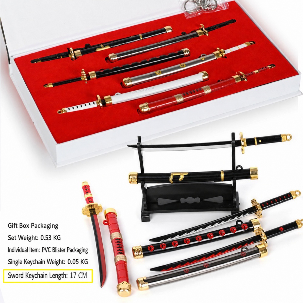 Set Kotak Gantungan Kunci Peda - Cosplay Prop Katana ulasan dan harga