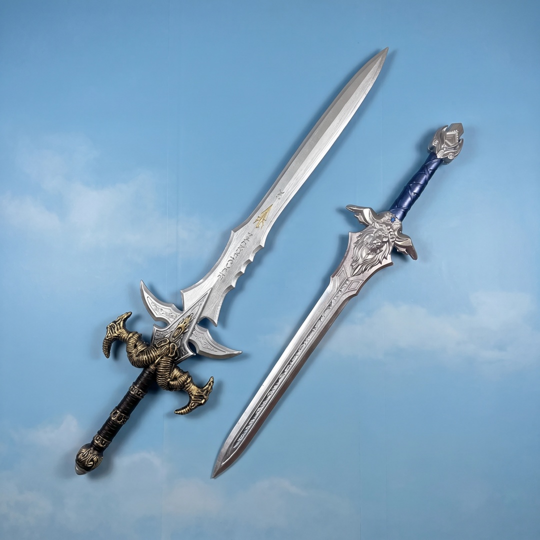 Pedang Katana Frostmourne Mene - Cosplay Prop Katana ulasan dan harga