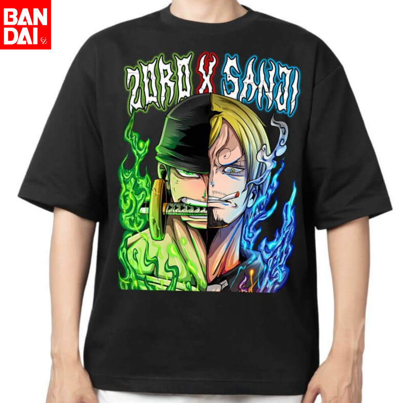 One Piece 2026 Kaus Katun Pria - Cosplay Flame Prop ulasan dan harga