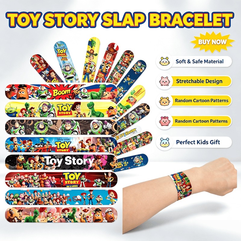 Gelang Snap Toy Story Kartun u - Cosplay Prop Filler ulasan dan harga
