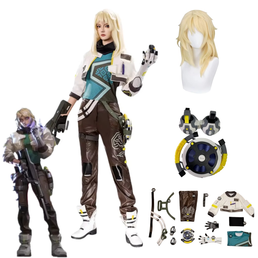 Kostum Cosplay Deadlock VALORA - Cosplay Props ulasan dan harga