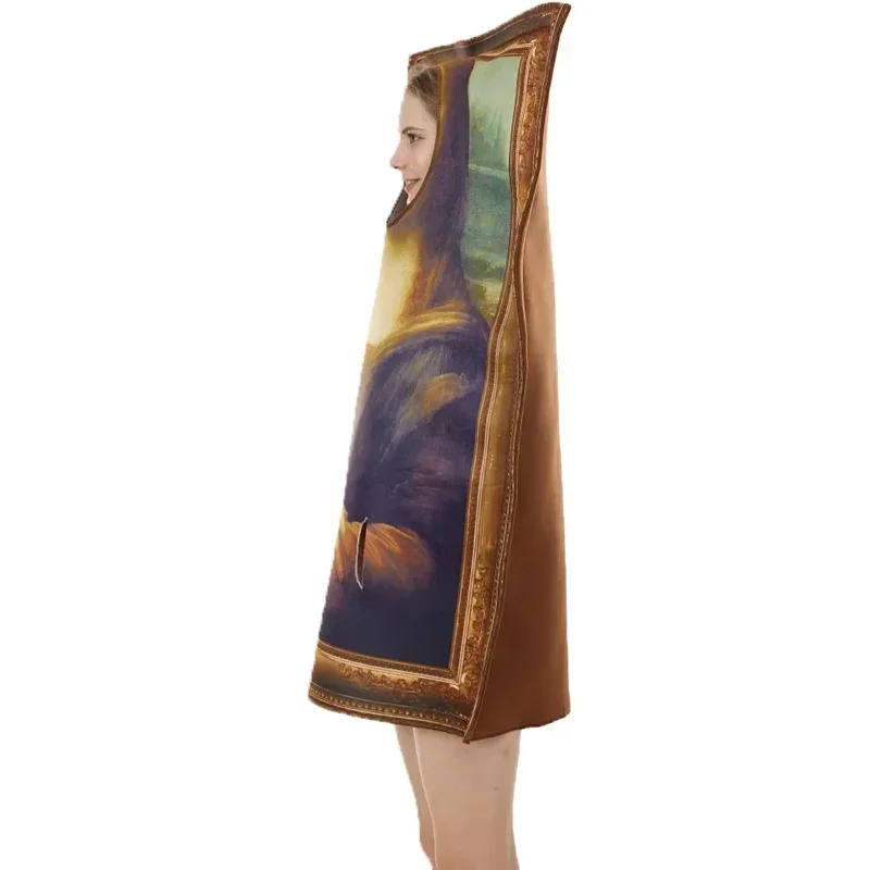 Kostum Lukisan CyFamous Mona L - Cosplay Prop Painting ulasan dan harga