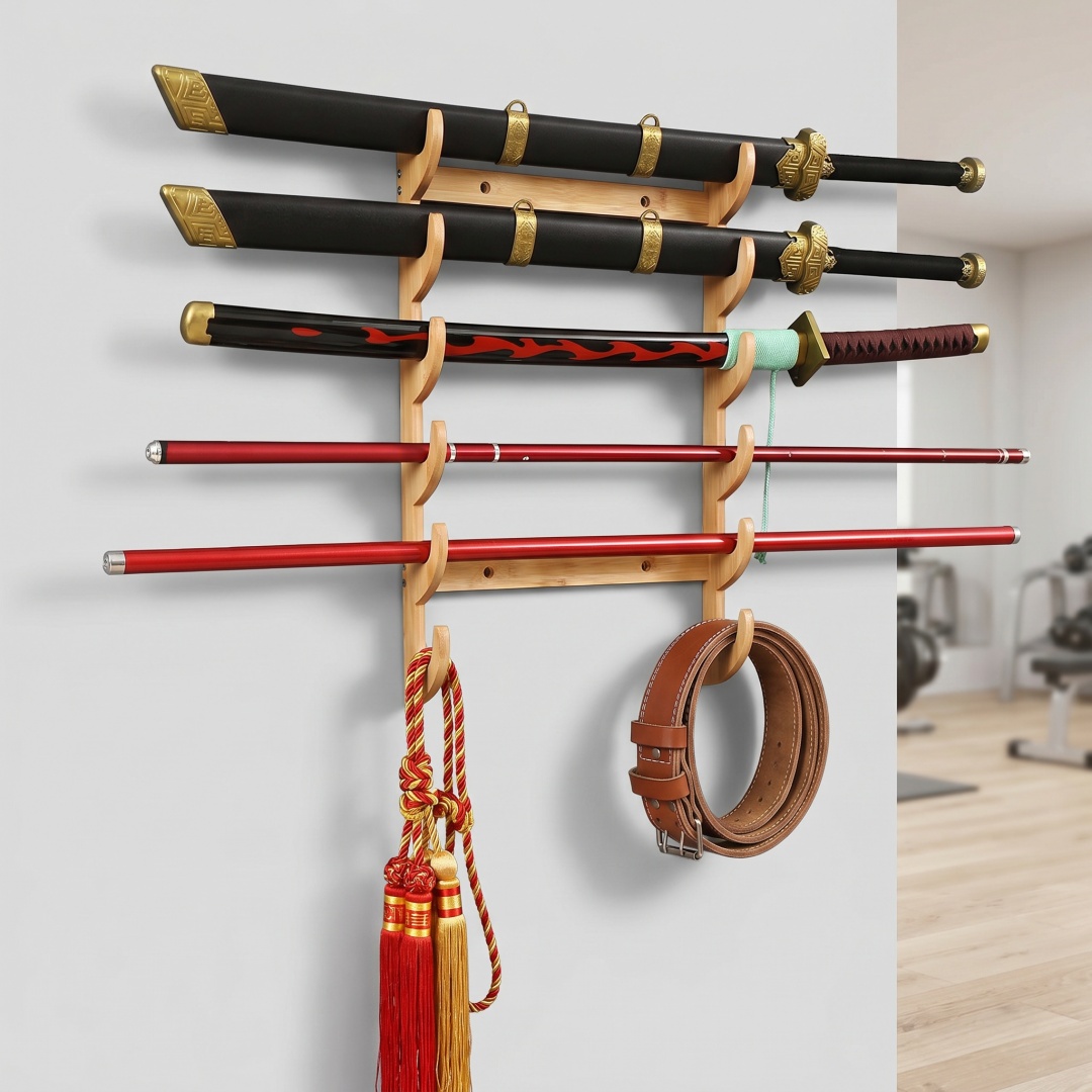 Rak Penyimpanan Pedang Dinding - Cosplay Prop Katana ulasan dan harga