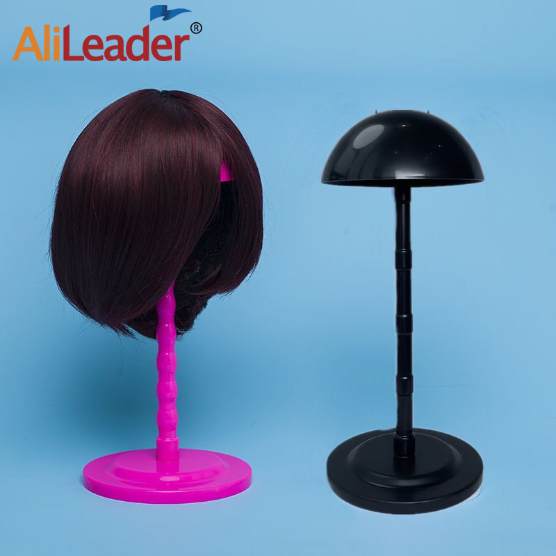 Stands Wig Plastik Hitam untuk - Aerith Cosplay Prop ulasan dan harga