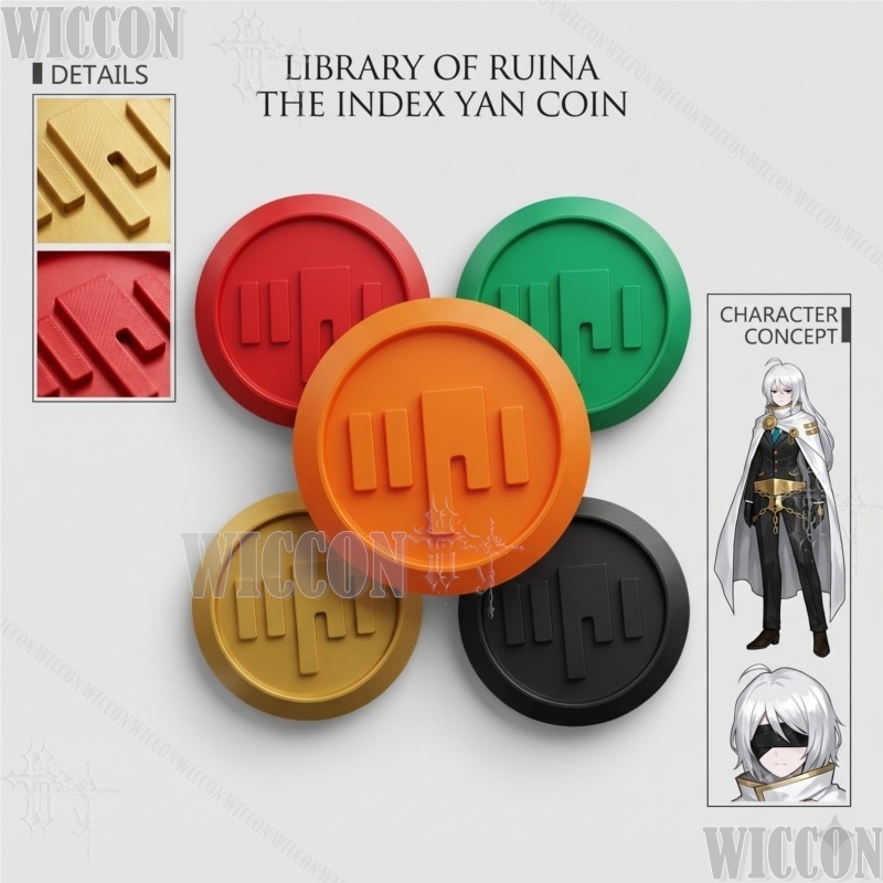 Library Of Ruina The Index Yan - Cosplay Prop 3D Print Settings ulasan dan harga