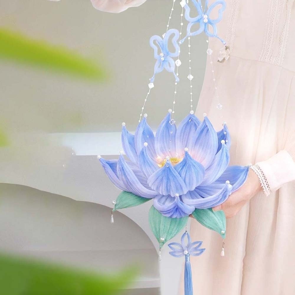Kit Bahan DIY Lentera Teratai  - Cosplay Prop Kit ulasan dan harga